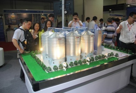 牧羊集團閃耀2013中國國際鋼板倉技術及配套設備展覽會